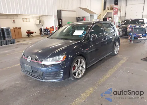 2015 Volkswagen Golf Gti 2.0T Autobahn 4-Door z USA, uszkodzony, nr VIN 3VW4T7AU8FM024861